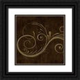 thumbnail image 1 of Greene, Taylor 26x26 Black Ornate Wood Framed with Double Matting Museum Art Print Titled - OSCAR GOLD B6, 1 of 4