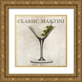 thumbnail image 1 of Greene, Taylor 26x26 Gold Ornate Wood Framed with Double Matting Museum Art Print Titled - CLASSIC MARTINI, 1 of 4