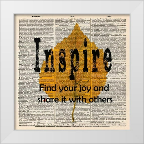 Greene, Taylor 26x26 White Modern Wood Framed Museum Art Print Titled - INSPIRE