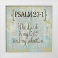 thumbnail image 1 of Greene, Taylor 26x26 White Modern Wood Framed Museum Art Print Titled - Psalm 27-1, 1 of 4