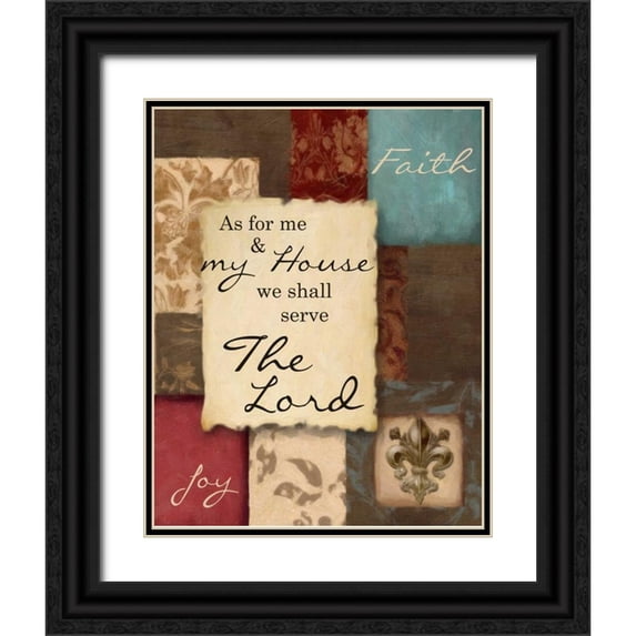 Greene, Taylor 26x32 Black Ornate Wood Framed with Double Matting Museum Art Print Titled - As for me