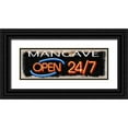 thumbnail image 1 of Greene, Taylor 32x13 Black Ornate Wood Framed with Double Matting Museum Art Print Titled - OPEN 24 7, 1 of 4