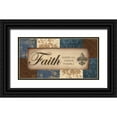 thumbnail image 1 of Greene, Taylor 32x18 Black Ornate Wood Framed with Double Matting Museum Art Print Titled - FAITH, 1 of 4