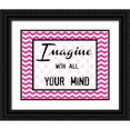 thumbnail image 1 of Greene, Taylor 32x26 Black Ornate Wood Framed with Double Matting Museum Art Print Titled - IMAGINE WITH ALL YOUR MIND, 1 of 4