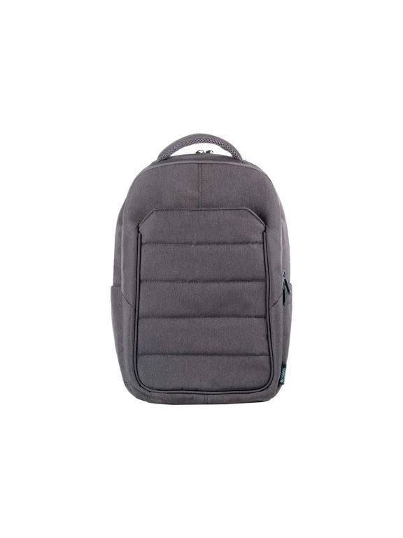 Greenee Eco Double Compartment 14" Device Backpack Gray/Green ELB14UF