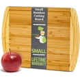 thumbnail image 1 of Greener Chef Small Bamboo Cutting Board -12 x 9" Wood Cutting Board, 1 of 6
