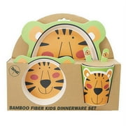 Greener Things Kids Dinner Set Tiger