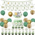 thumbnail image 1 of Greenery Baby Shower Decorations, A Baby Is Brewing Banner Welcome Baby Cake Decorations, Sage Green and Gold Balloons for Baby Shower Newborn Birthday Party Supplies, 1 of 7