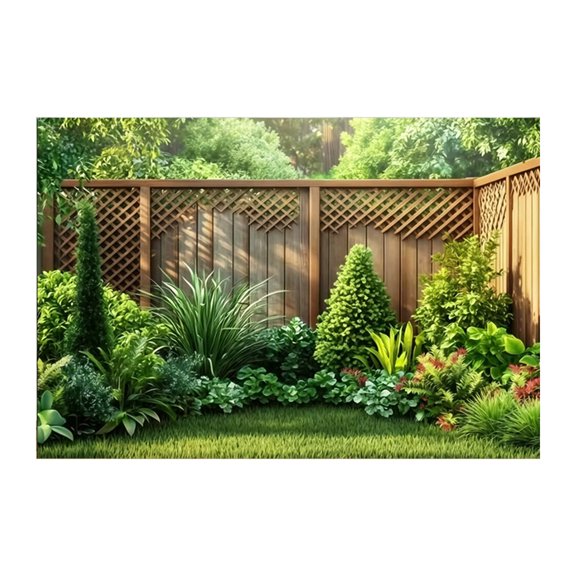 Greenery Backdrop | 210x150cm Outdoor Decoration | Garden Photography Backdrops | for Homeowners Gar