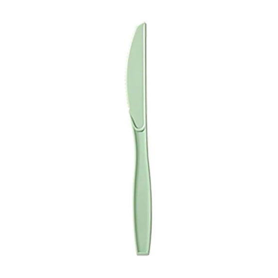 Greenery Party Plates and Napkins Set, Disposable Dinnerware for 20, Includes Plates, Cups, Knives & Forks, Bridal Shower & Wedding Decorations