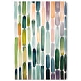 thumbnail image 1 of Greenery Raindrops Green Abstract Canvas Wall Art by Art Remedy, Gallery Wrapped, 24"x36", 1 of 7