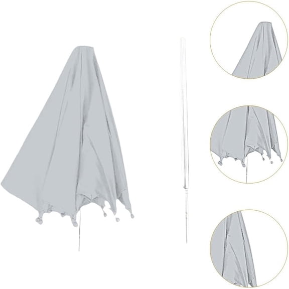 Greenery Shade Umbrella, Garden Sunshade Cover, Adjustable Height Stainless Steel Frame, UV-Resistant Fabric for Potted Plants, Flowers, and Vegetable Beds