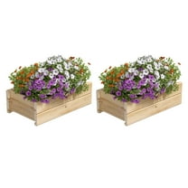 Greenes Fence 21 in. x 11 in. x 7 in. Cedar Wood Planter Box (2-pack)