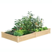 Greenes Fence 48" x 96" x 10.5" (3/4" Thick) Premium Cedar Raised Garden Bed