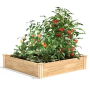 Greenes Fence 4' x 4' x 10.5'' (3/4" Thick) Premium  Cedar Raised Garden Bed