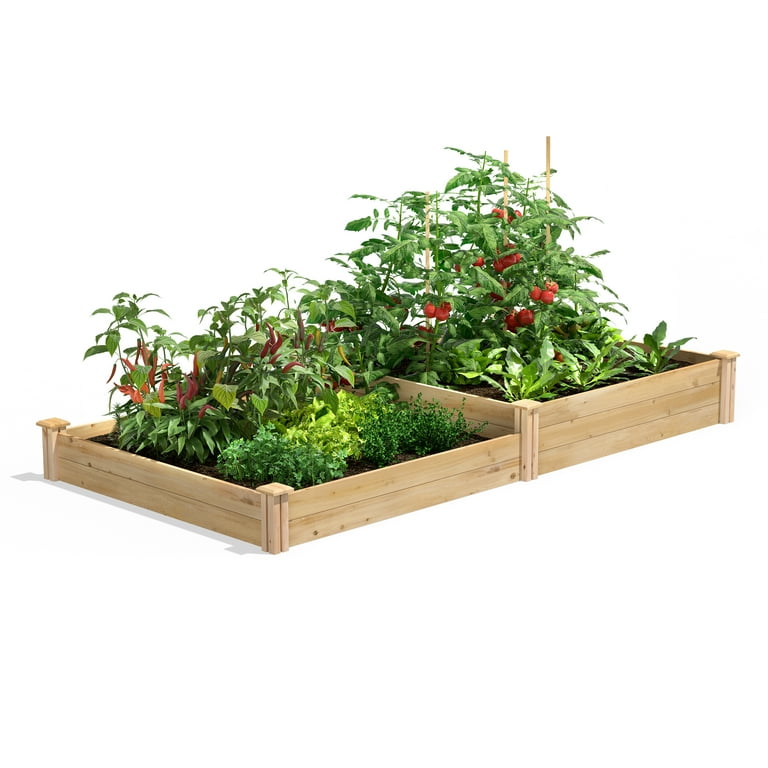 Greenes Fence Cedar Raised Garden Bed, Multiple Sizes Greenes Fence Cedar Raised Garden Bed, Multiple Sizes