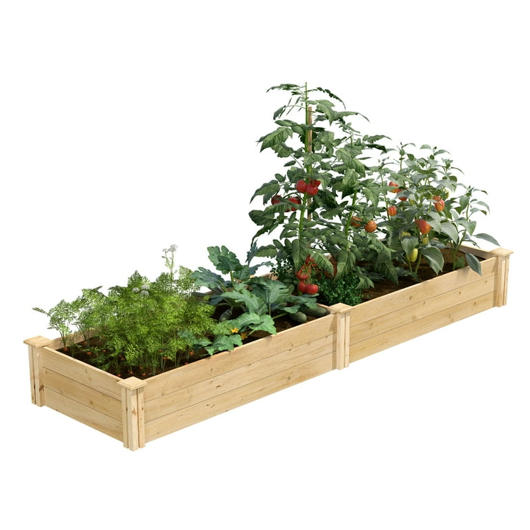 Greenes Fence Cedar Raised Garden Bed, Multiple Sizes Greenes Fence Cedar Raised Garden Bed, Multiple Sizes