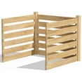 thumbnail image 1 of Greenes Fence Cedar Wood Composter Add-On Kit 36" x 36" x 31", 173.92 gal, 1 of 8