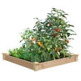 thumbnail image 1 of Greenes Fence Co Cedar Raised Garden Kit, 4 x 4 x 5.5 Feet, 1 of 3