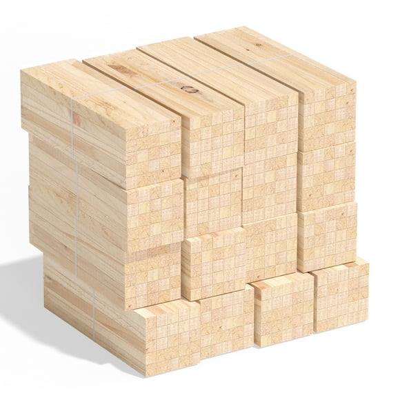 Greenes Fence Kiln-Dried Pine Wood Kindling, 400 Pieces