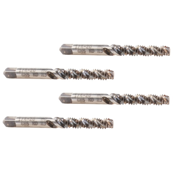 Greenfield 1/4-20 GH5 N3 Taper Bit (4-Pack)