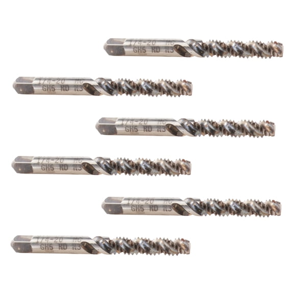 Greenfield 1/4-20 GH5 N3 Taper Bit (6-Pack)