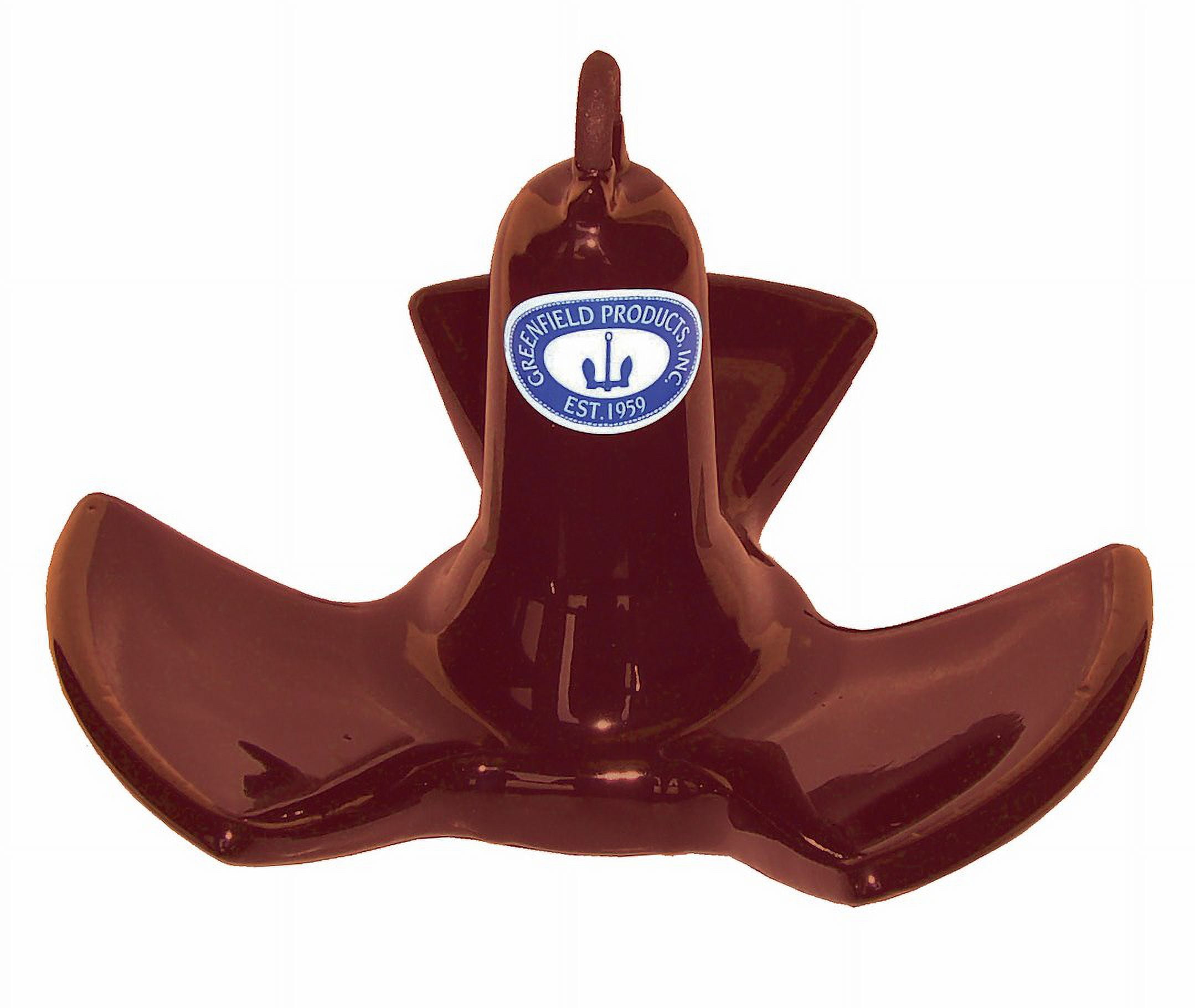 Greenfield 3003-3723 Greenfield Products Vinyl Coated River Anchor - Red, 16 lb.