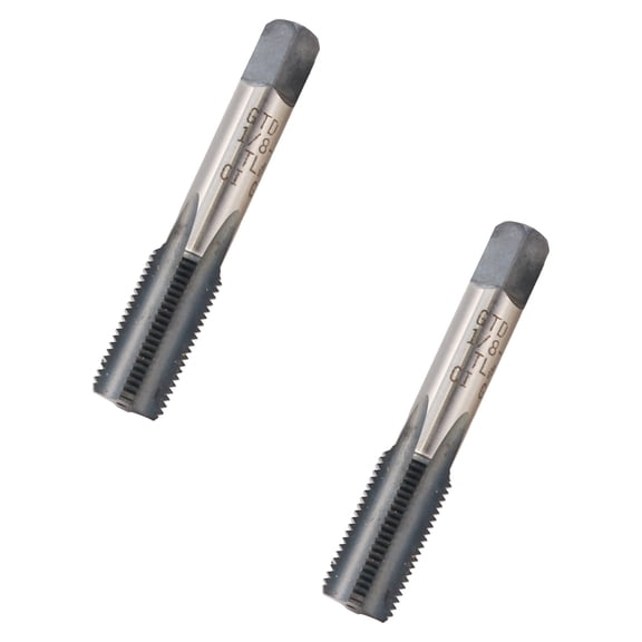 Greenfield 392364 1/8-27 NPSI Tapper Bit (2-Pack)