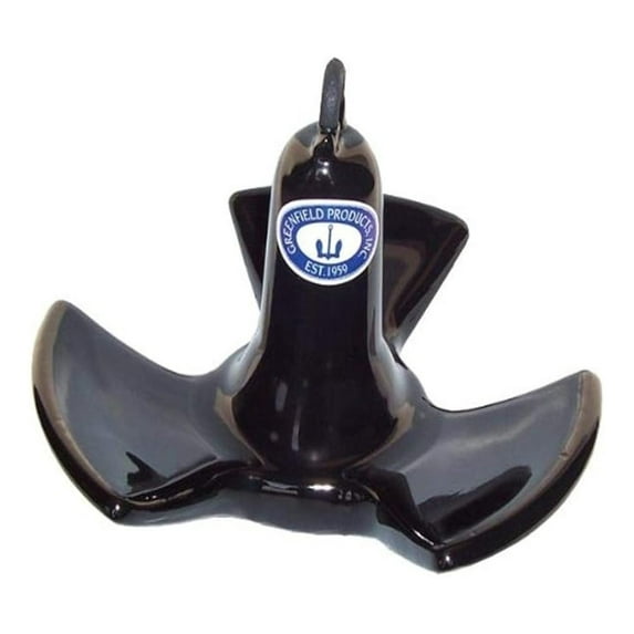 Greenfield 520B Vinyl Coated River Anchor - Black (19-20 lb.)