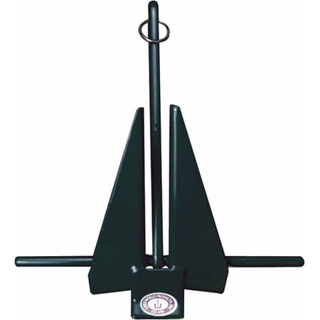 Greenfield 66911B Black Vinyl Coated Slip Ring Style Anchor for Boats Up To 24'