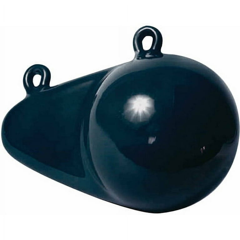 Greenfield Cannonball Style Downrigger Weight PVC Coated, Black