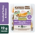 thumbnail image 1 of Greenfield Natural Meat Sliced Smoked Turkey & Cheese Snack Box, 2.9 oz, 1 Count, 1 of 5