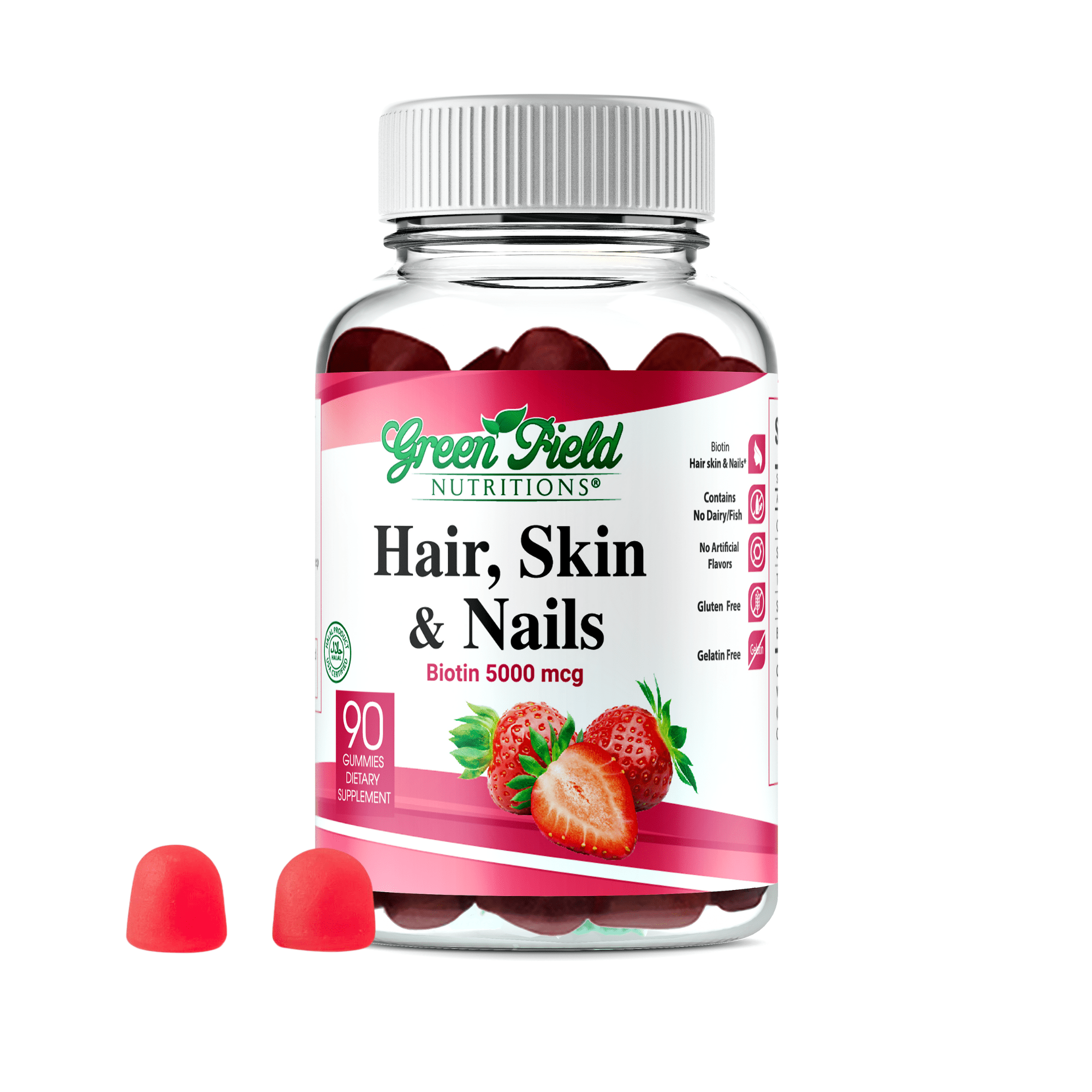 Hair, Skin & Nail Vitamin Gummies for Women - Hair Vitamins For Faster –  CHI Hair Imports