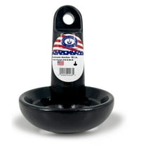 Greenfield Products Mushroom Anchor 10 lb. Cast Iron, Model 410-B-WLM