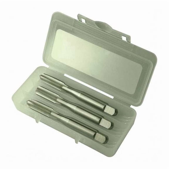 3pc HSS Taper,Plug & Bottoming Hand Tap Set HTGP Greenfield Threading Bright 4-Flute GH2 No 8-36 UNF
