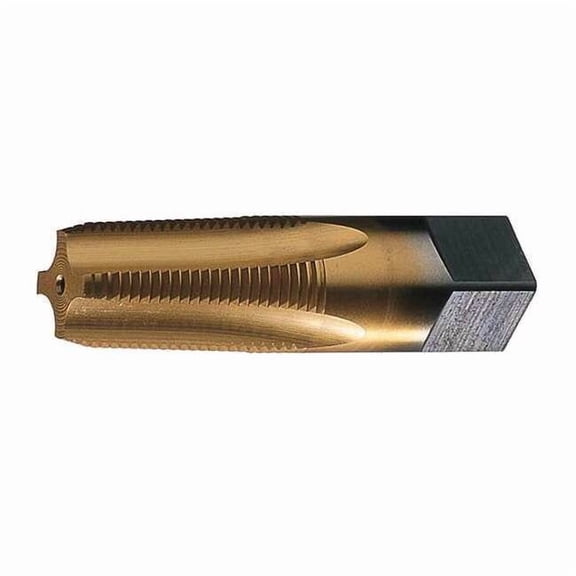 Pipe Tap, 1/4"-18, Semi-Bottoming, 4 Flutes, NPTF 385410