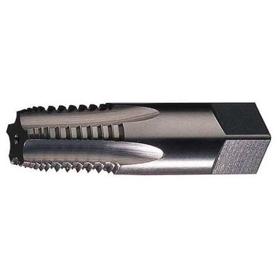 GREENFIELD TAP 36106 Interrupted Thread Pipe Tap, 1/4x18, Brt