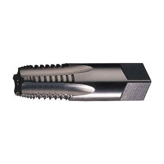 Pipe Tap, 1/4"-18, Semi-Bottoming, 4 Flutes, NPTF 385786