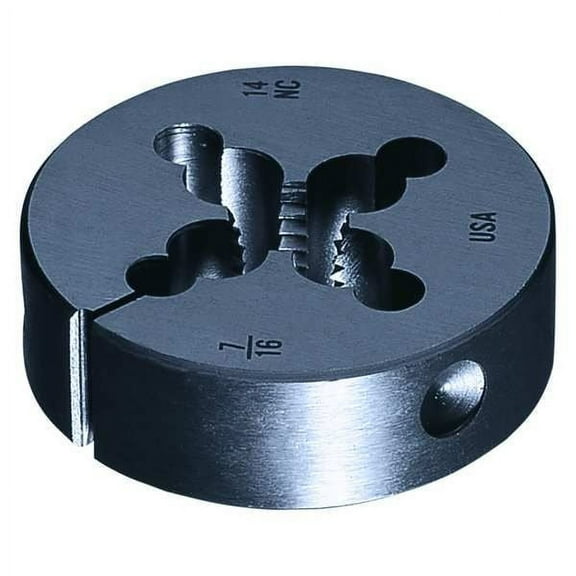 Greenfield Threading Round Threading Die,1-1/8"-7,HSS 402936