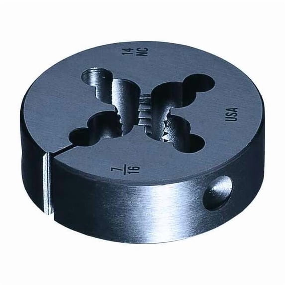 Chicago-Latrobe Round Threading Die,1/4"-28,HSS 401995