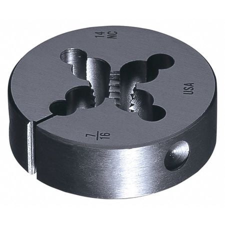 GREENFIELD THREADING 415896 Die,M18x2.50 Thread Size,HSS,1-1/2" W
