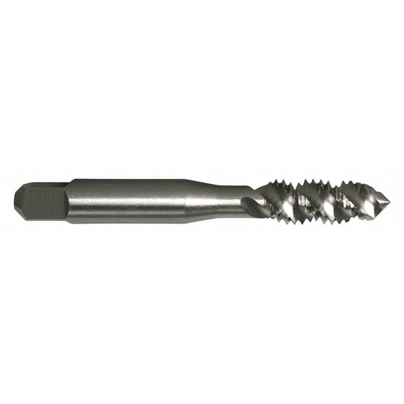 Greenfield Threading Spiral Flute Tap,M6x1.00,HSS 366150