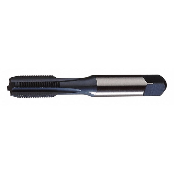 GREENFIELD THREADING 330283 Straight Flute Hand Tap , 1/2"-13 , Semi-Bottoming , 4 Flutes, UNC