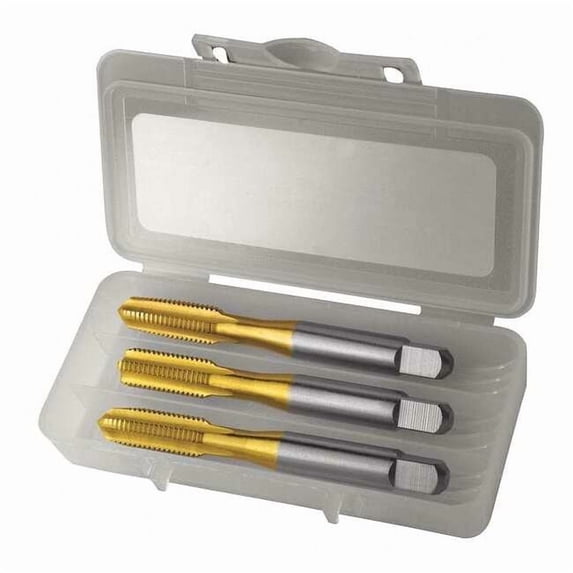 Chicago-Latrobe Tap Set, 1/4"-20, Bottoming, Plug, Taper, 4 Flutes, UNC 174506