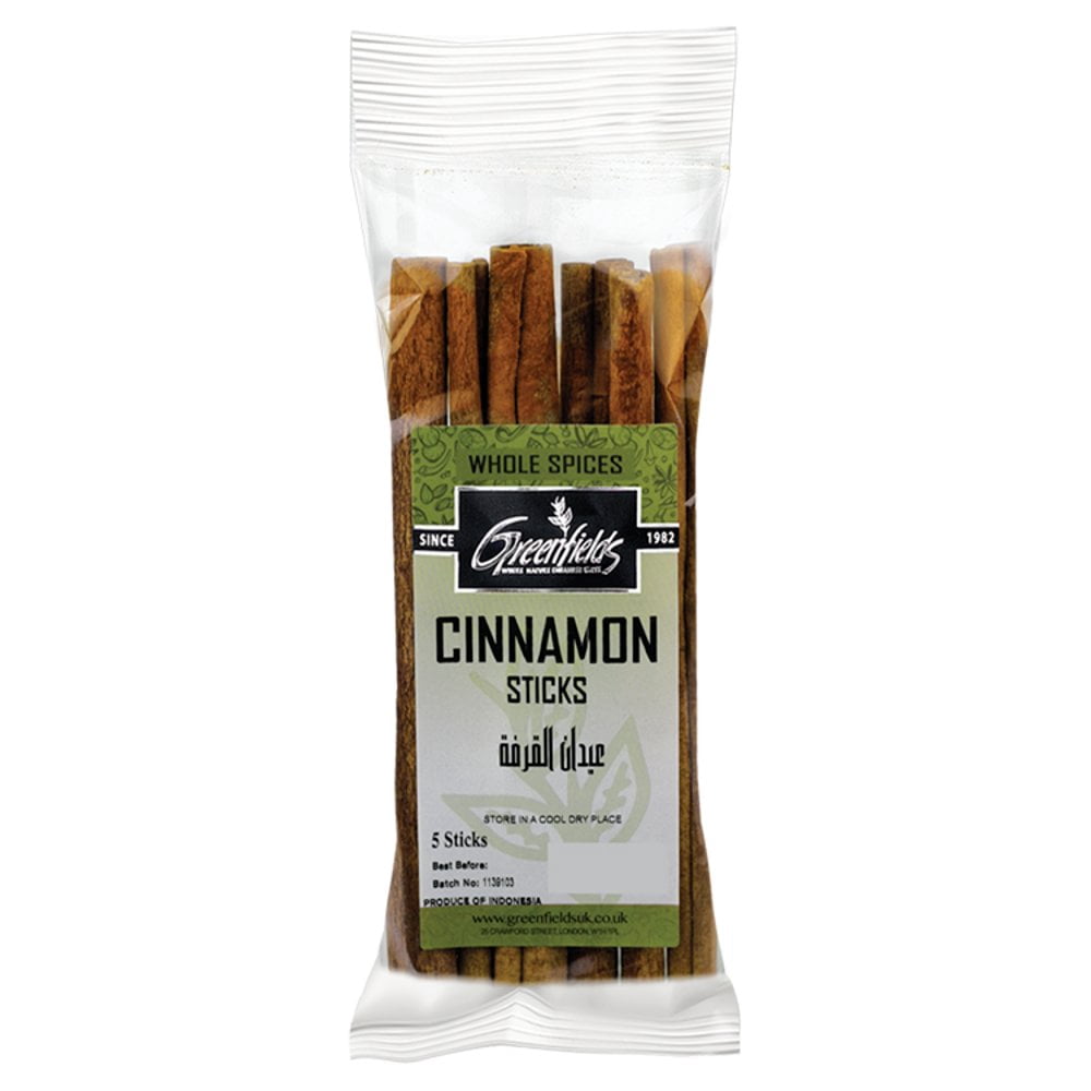 Greenfields 5 Cinnamon Sticks Whole Spices 5s  (pack of 12)