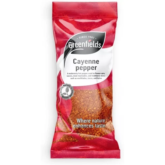Greenfields Cayenne Pepper 75g (pack of 12)
