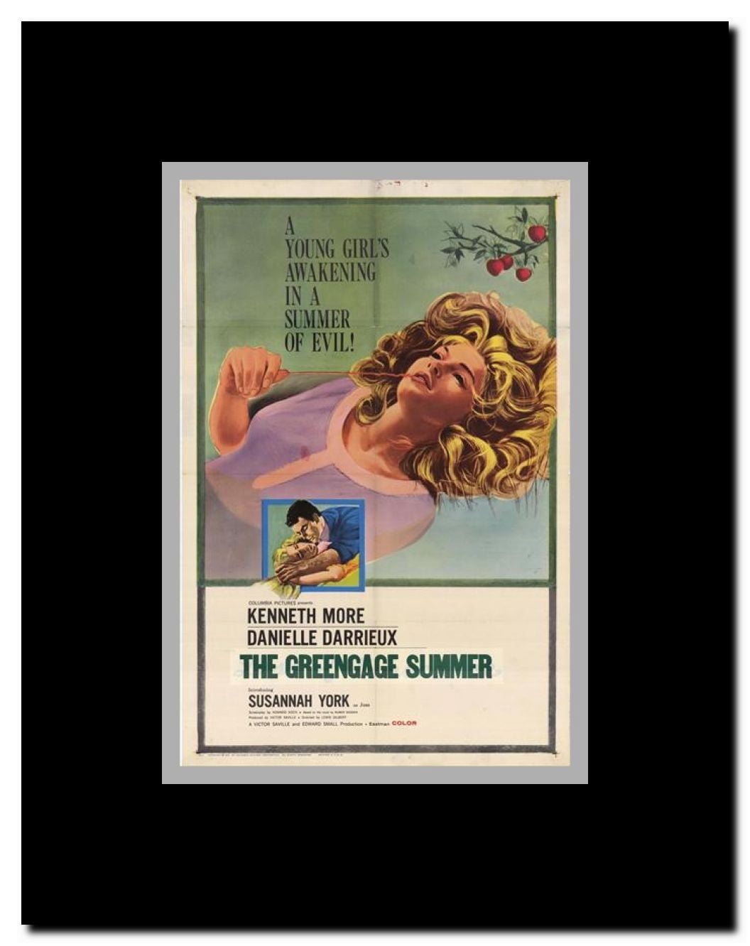 Greengage Summer Framed Movie Poster
