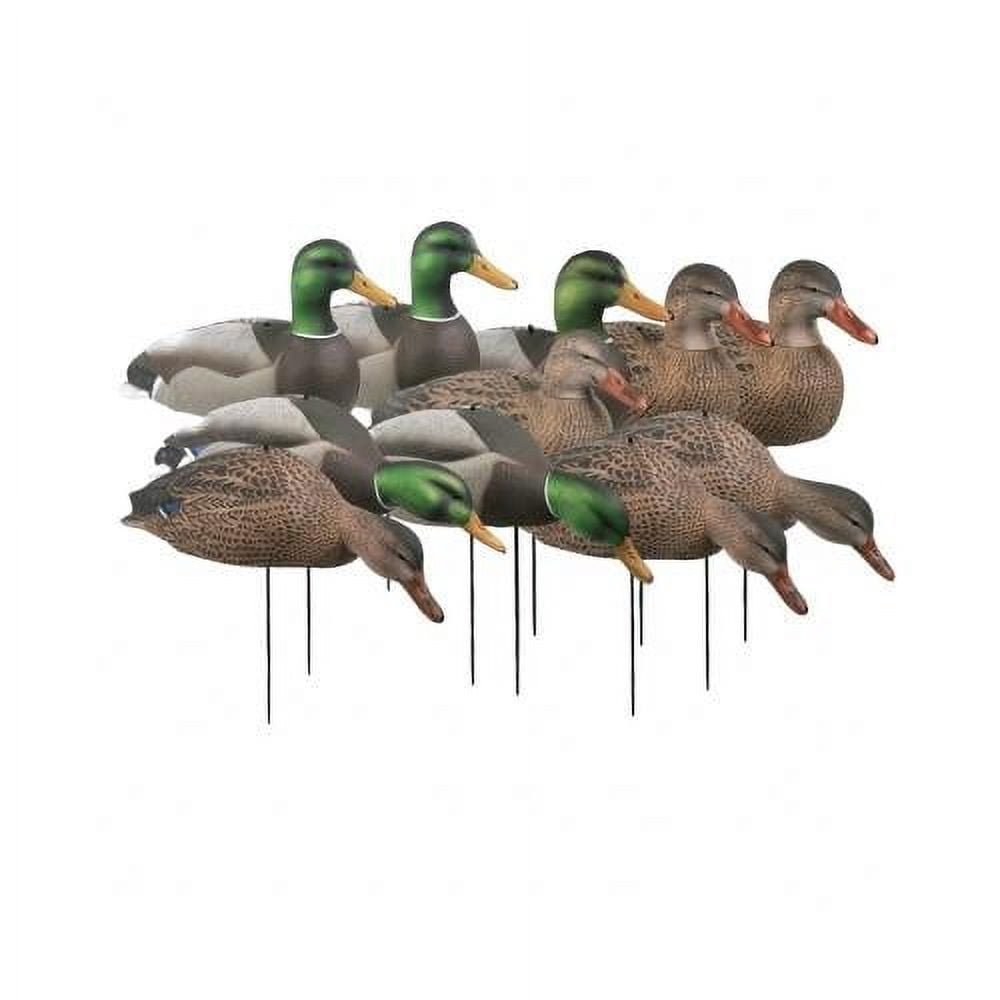 Greenhead Gear OverSize Duck Decoy,Mallard Shells/Harvester Pack,Dozen