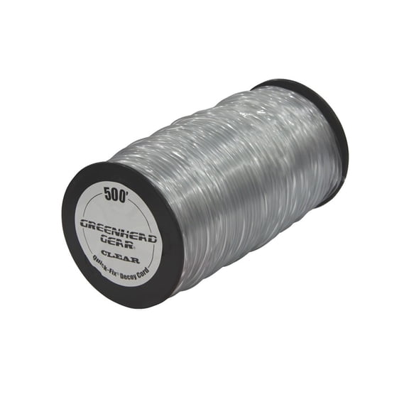Greenhead Gear Quick Fix Duck Decoy Cord 500 Ft Clear 82500