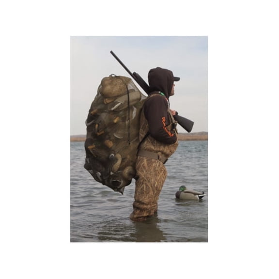 GHG Standard Duck Decoy Bag Holds 30 Decoys Mesh Dark Moss Green